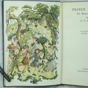 Prince Caspian by C. S. Lewis: first edition