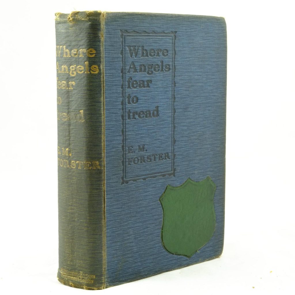 Where Angels Fear To Tread By E M Forster Rare And Antique Books