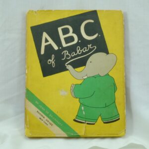 A.B.C-of-Babar-by-Jean-De-Brunhoff first edition