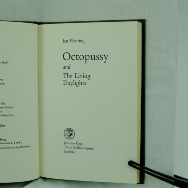 James-Bond-First-Edition-Collection-Ian-Fleming-Octopussy and the livvng daylights