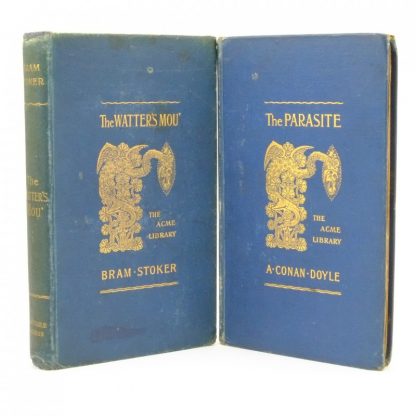 First Edition of The Parasite by A. Conan Doyle and The Watter’s Mou by Bram Stoker
