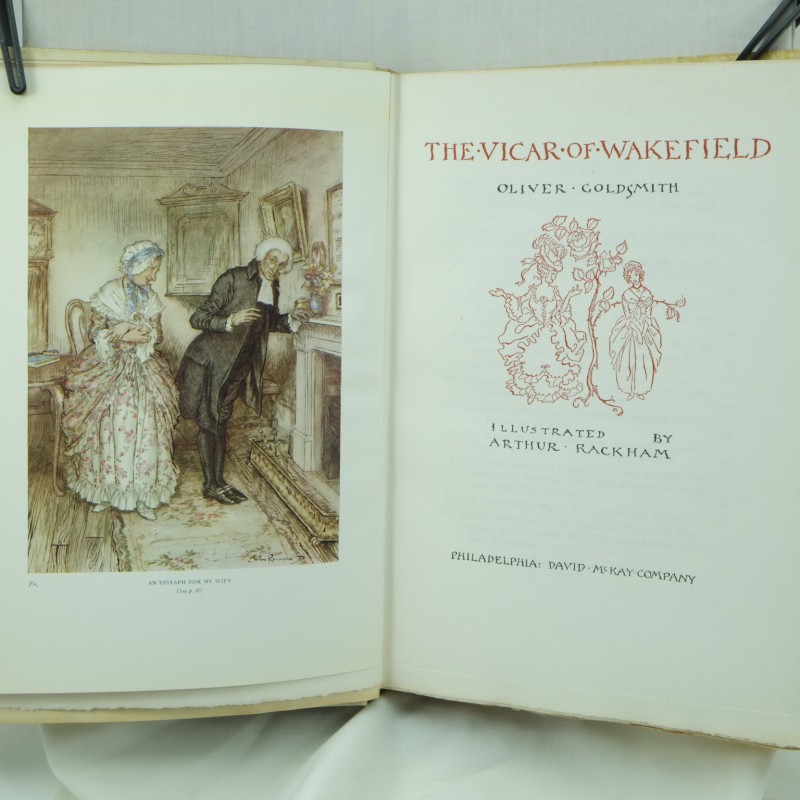 The Vicar Of Wakefield Limited Signed Edition By A Rackham