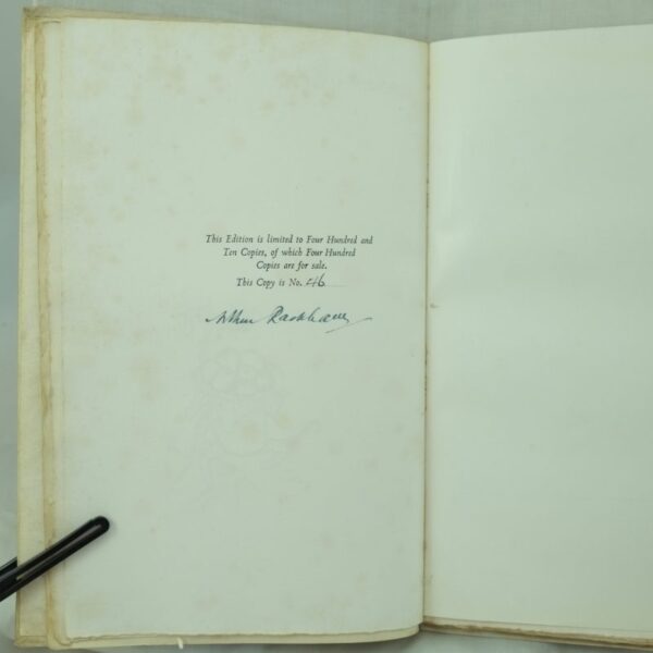 Goblin Market Illus by Arthur Rackham: Limited, signed edition.