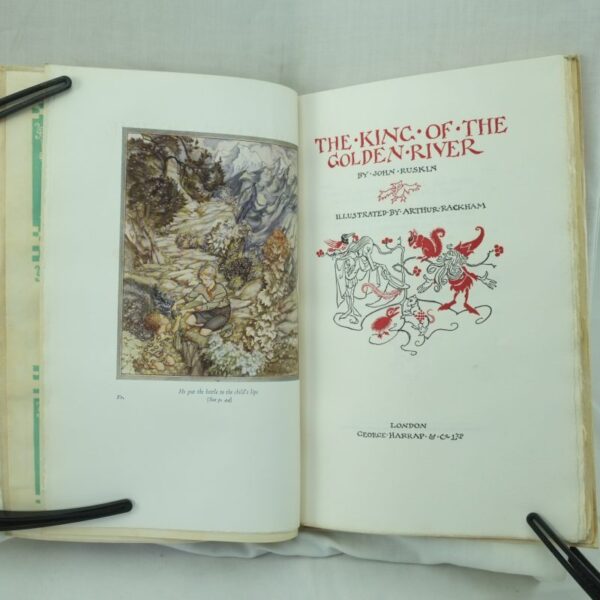 The King of the Golden River: Signed, limited edition, illus by Arthur Rackham