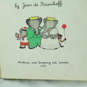 First Edition of ABC Babar Methuen
