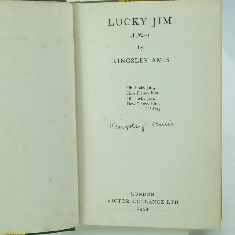 lucky jim by kingsley amis