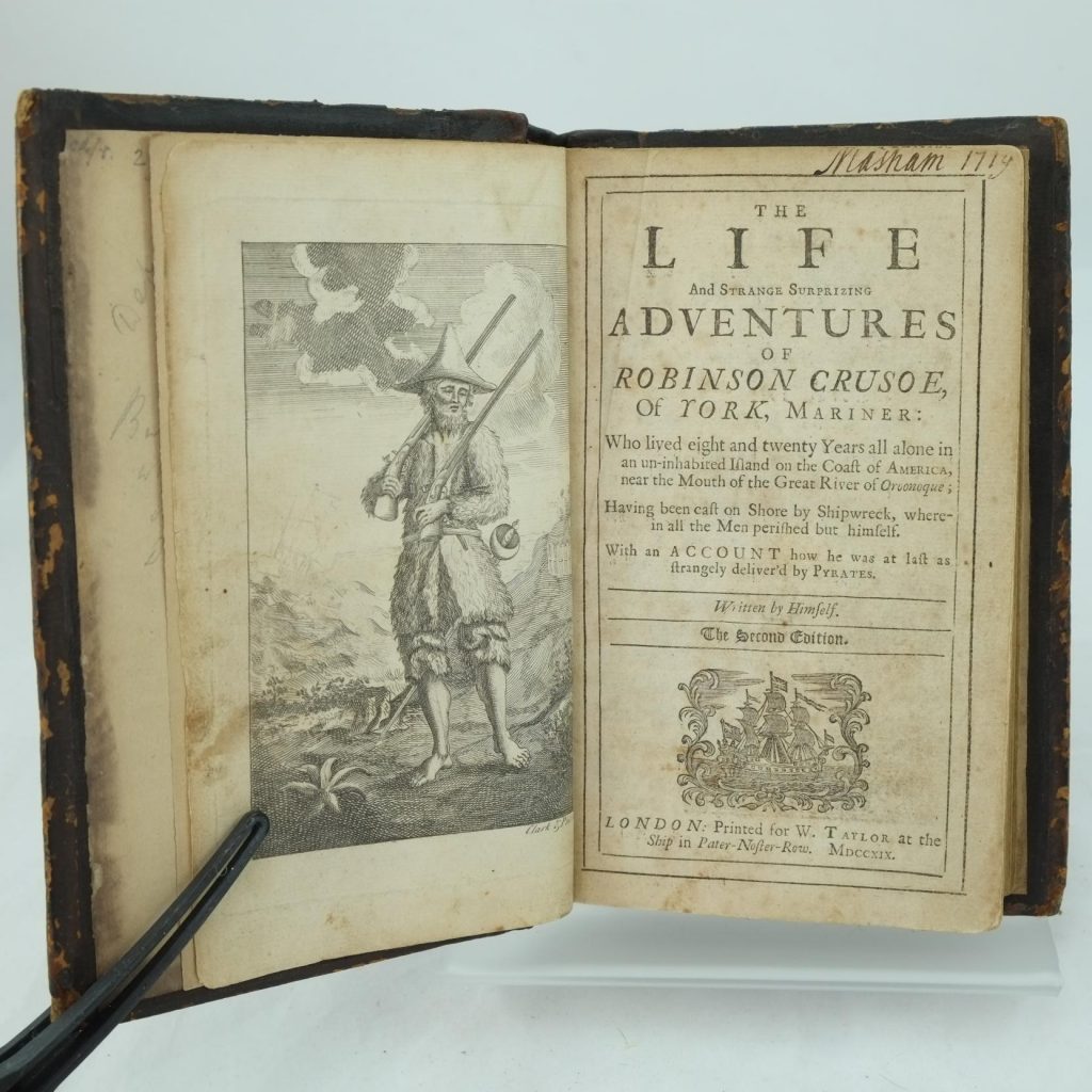 Robinson Crusoe Daniel Defoe early editions