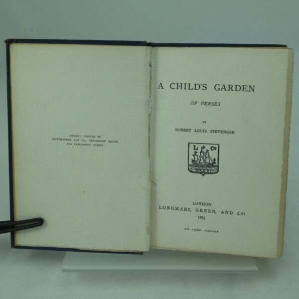 A Childs Garden of Verse by R. L. Stevenson