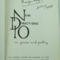 New Directions 10 signed by Evelyn Waugh
