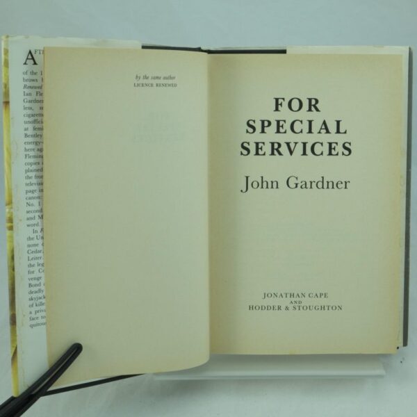 For Special Services by John Gardener