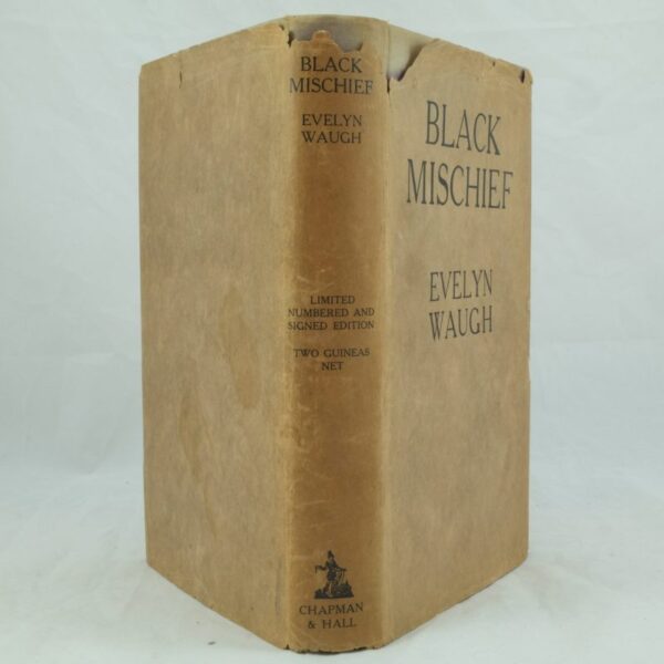 Black Mischief signed by Evelyn Waugh