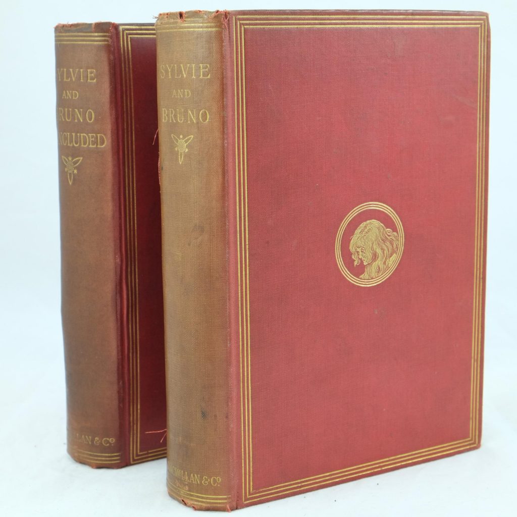 Sylvie and Bruno Pair signed by Lewis Carroll