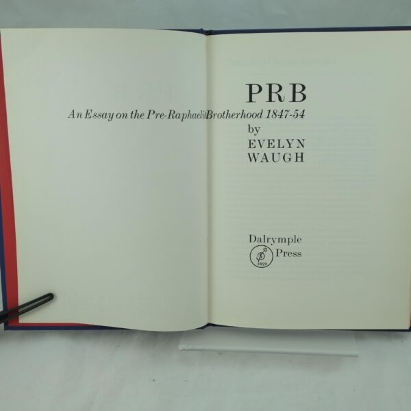 P R B limited edition by Evelyn Waugh