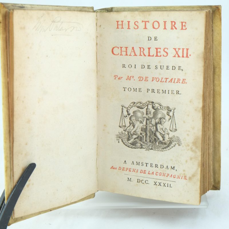 Histoire De Charles Xii By Voltaire Rare And Antique Books