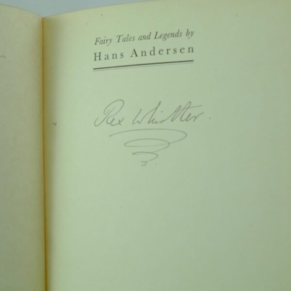 Hans Andersen Fairy Tales and Legends illus by Rex Whistler