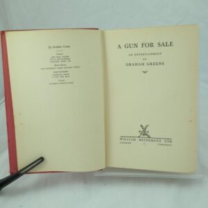 Graham Greene A Gun for Sale