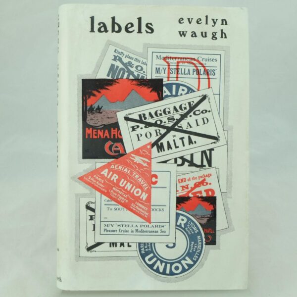 Labels Evelyn Waugh dust jacket fine