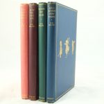 A. A. Milne fine set of Winnie the Pooh first edition