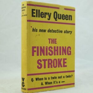 Ellery Queen The Finishing Stroke
