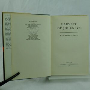 Harvest of journeys Hammond Innes signed