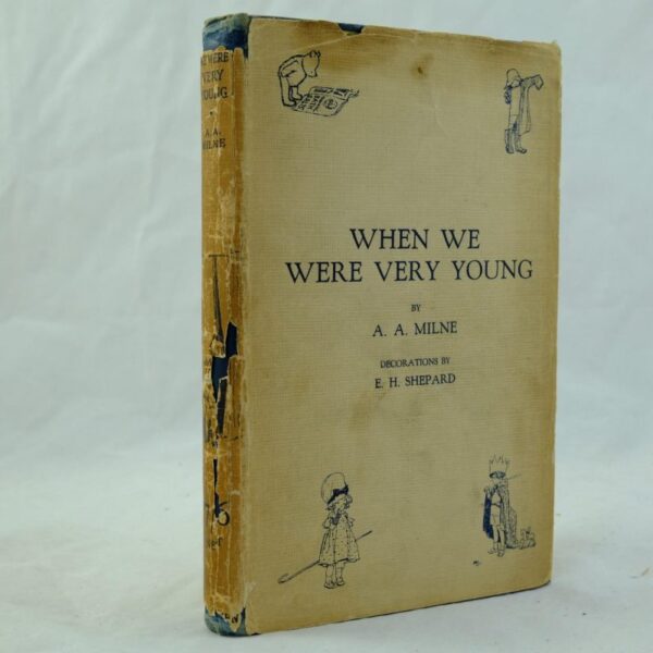 When We Were Very Young by A A Milne 1st with DJ