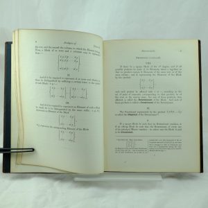 An Elementary Treatise on Determinants by Charles Dodgson Lewis Carroll