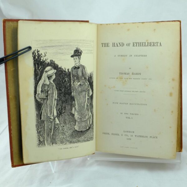 The Hand of Ethelberta by Thomas Hardy 2 vols