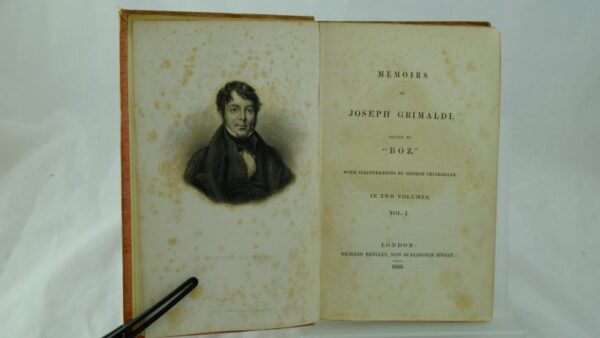 Memoirs of Joseph Grimaldi edited by Charles Dickens