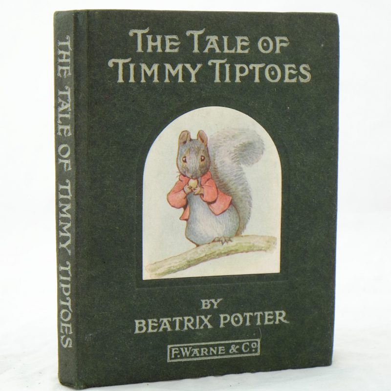 POTTER The Tale of Timmy Tiptoes First Edition 1911. BEATRIX 