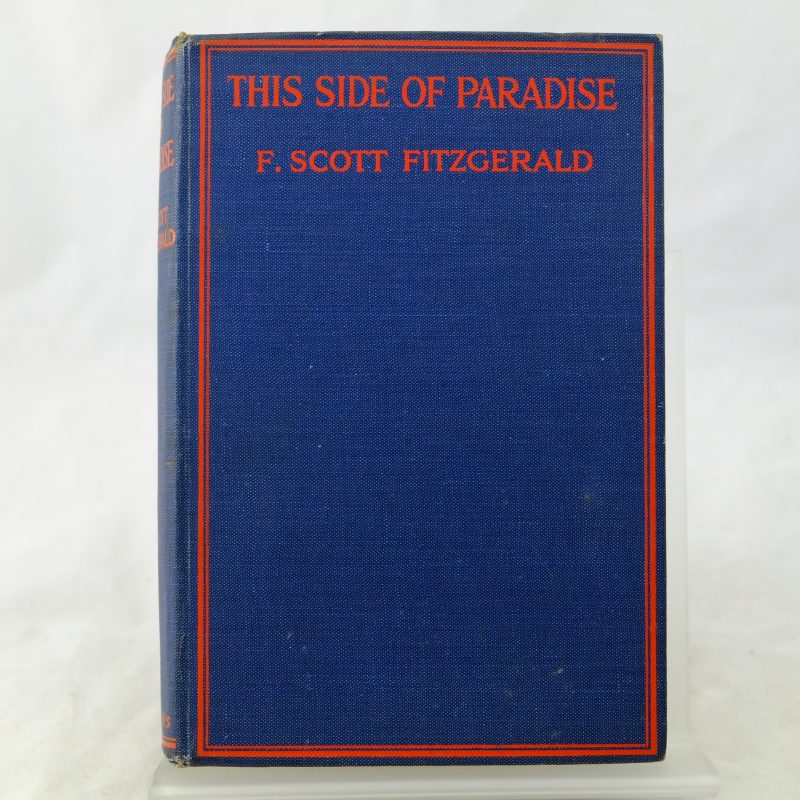 This Side Of Paradise By F Scott Fitzgerald Rare And Antique Books
