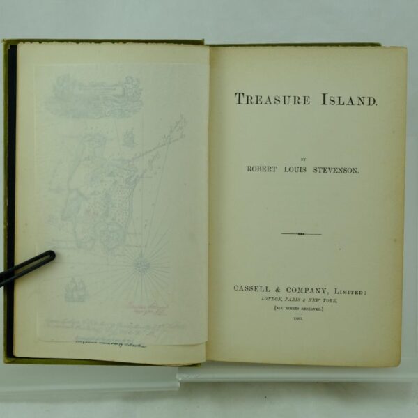 1st edition Treasure Island Robert Louis Stevenson 1st issue