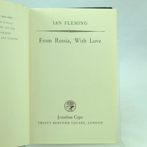 From Russia with Love by Ian Fleming price clipped