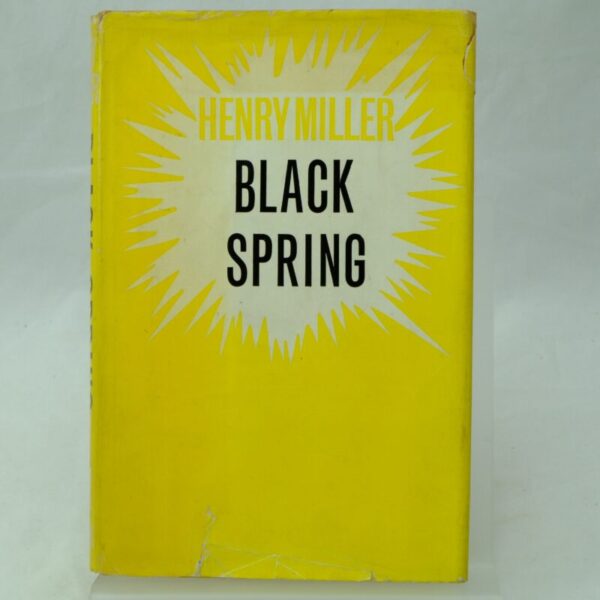 Black Spring by Henry Miller 1st