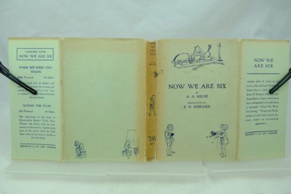Now We Are Six by A A Milne signed