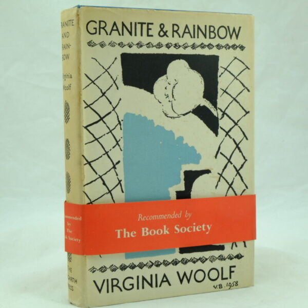 Granite and Rainbow by Virginia Woolf with wrapper