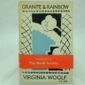 Granite and Rainbow by Virginia Woolf with wrapper
