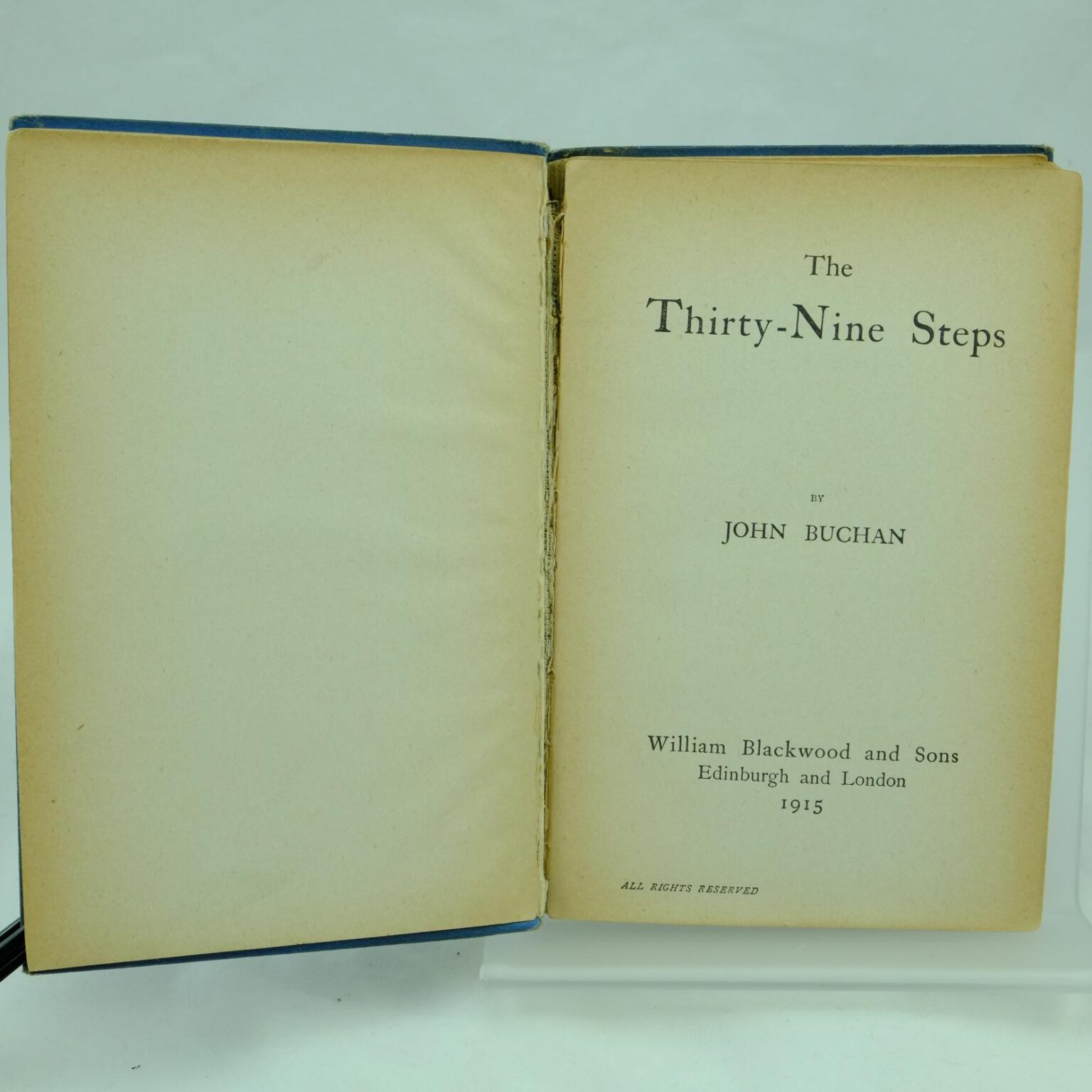 the thirty nine steps john buchan summary