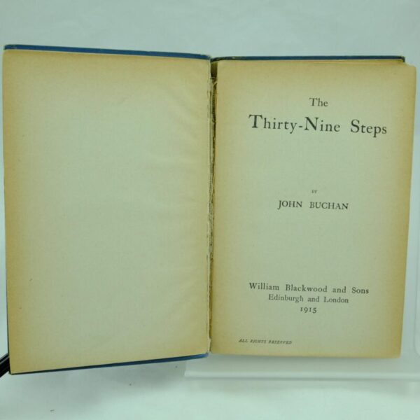 he Thirty Nine Steps by John Buchan 1st