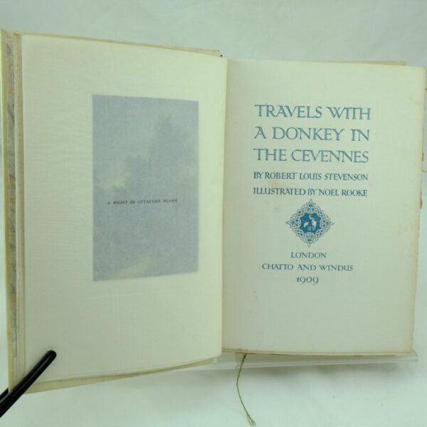 Travels with a Donkey in the Cevennes by R L Stevenson
