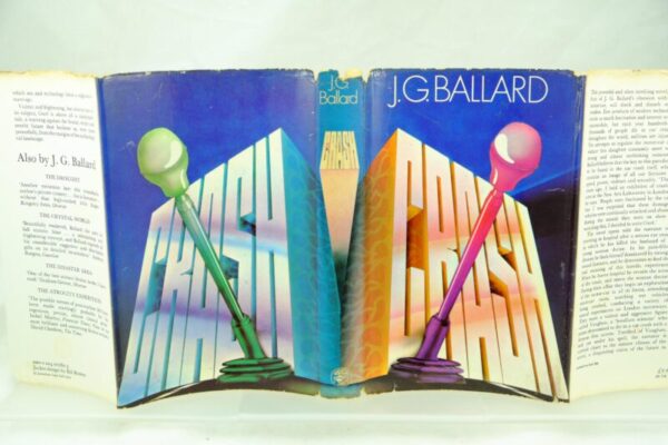 Crash by J G Ballard signed