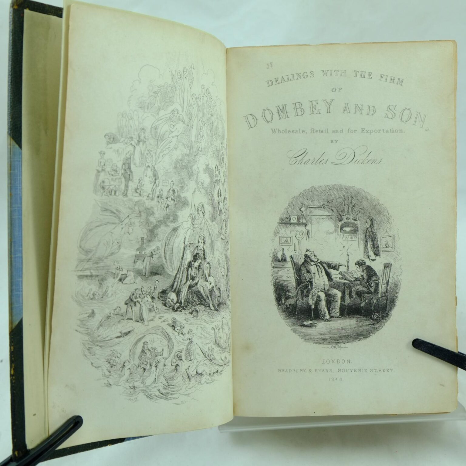 Dombey Dombey and Son by Charles Dickens | Rare and Antique Books