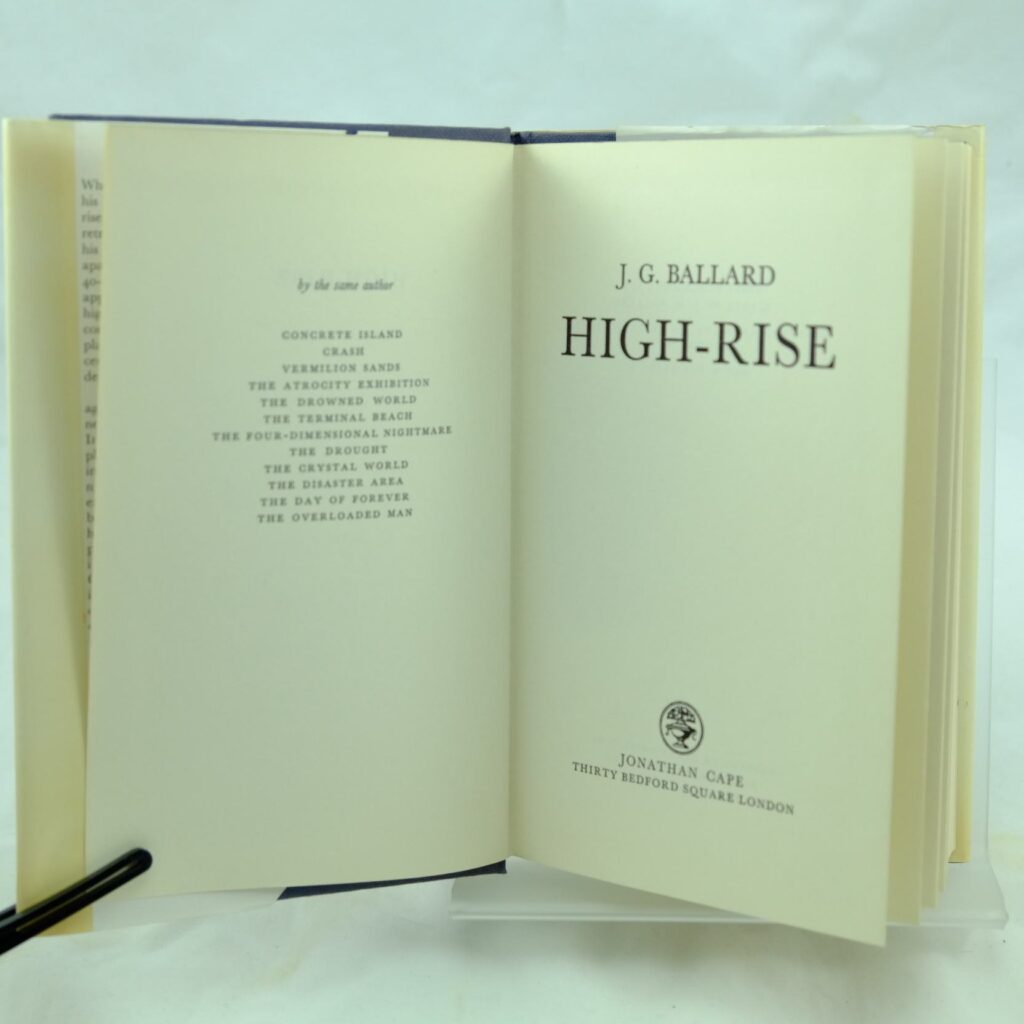 high rise by jg ballard