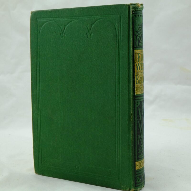 Five Weeks in a Balloon by Jules Verne - Rare and Antique Books