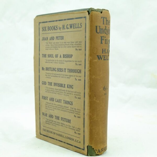 The Undying Fire by H G Wells
