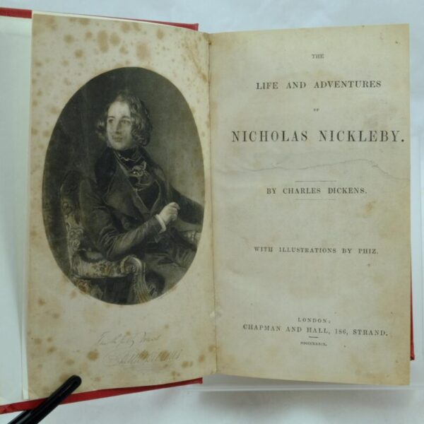 Nicholas Nickleby by Charles Dickens rebound