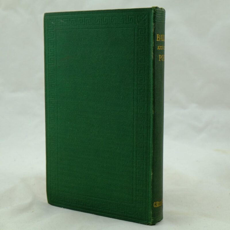 Ballads by Alfred Tennyson - Rare and Antique Books