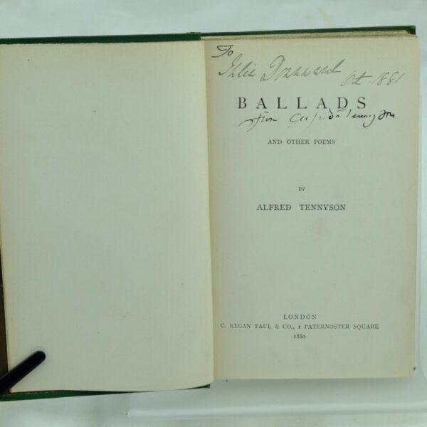 Ballads by Alfred Tennyson