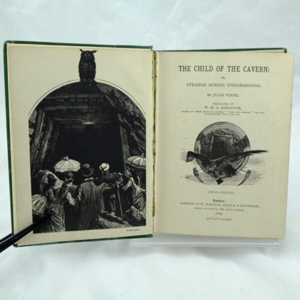The Child of the Cavern by Jules Verne