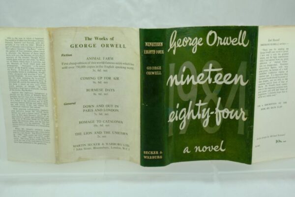 george Orwell Nineteen eighty four repaired DJ