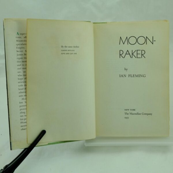 Moonraker by I. Fleming repaired DJ